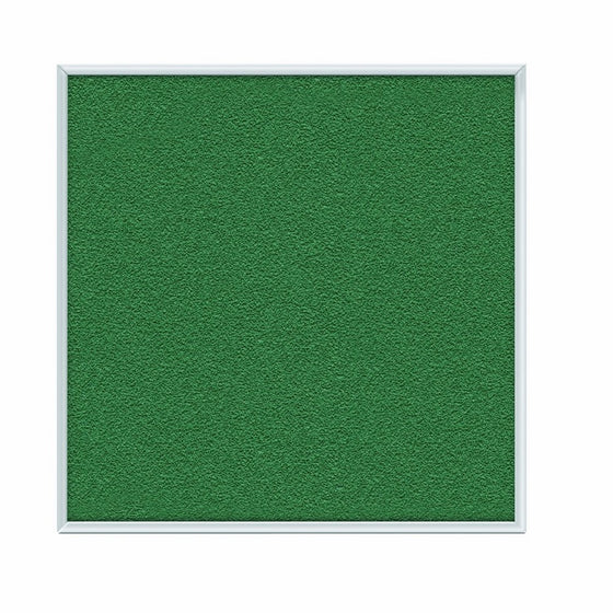 Ghent Spruce Vinyl Bulletin Board, 48.5" x 48.5", Aluminum Frame, Made in the USA