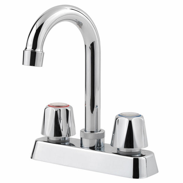 Pfister Pfirst Series 2-Handle Bar/Prep Kitchen Faucet, Polished Chrome