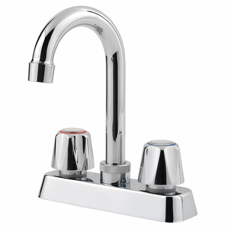 Pfister Pfirst Series 2-Handle Bar/Prep Kitchen Faucet, Polished Chrome