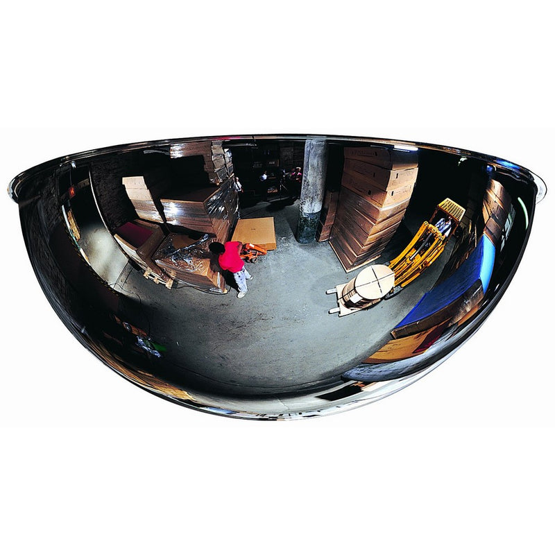See All PV26-360 Panaramic Full Dome Plexiglas Security Mirror, 360 Degree Viewing Angle, 26" Diameter (Pack of 1)