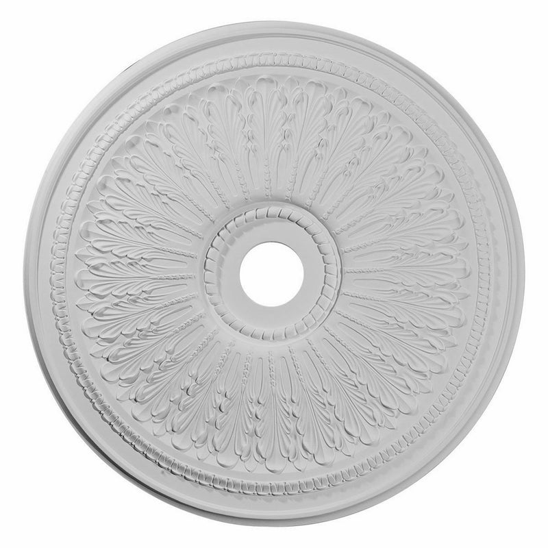 Ekena Millwork CM29OA 29 1/8-Inch OD x 3 5/8-Inch ID x 1-Inch P Oakleaf Ceiling Medallion