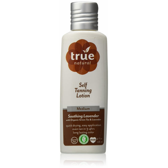 True Natural Organic Self Tanner, Light-Medium Tan 3.4 fl.oz.