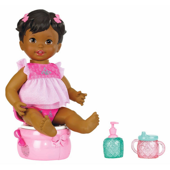 Little Mommy Princess and The Potty African-American Doll