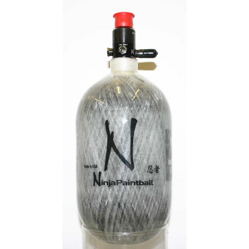Ninja 68CI 4500PSI High Pressure Air or Nitrogen Paintball Tank - Grey Ghost
