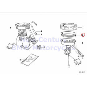 BMW 16 11 1 179 637, Fuel Pump Tank Seal