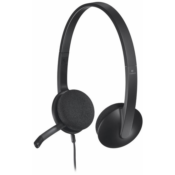 Logitech USB Headset H340, Stereo, USB Headset for Windows and Mac