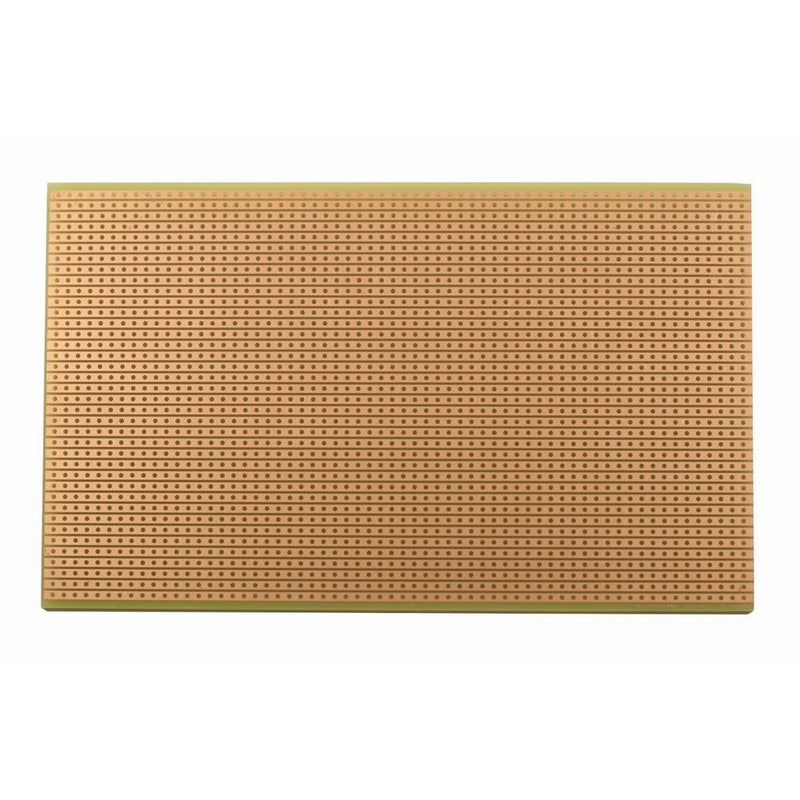 ST3U StripBoard-3U, Uncut Strips, 1 Sided PCB, 3.94 x 6.30 in (100 x 160 mm)