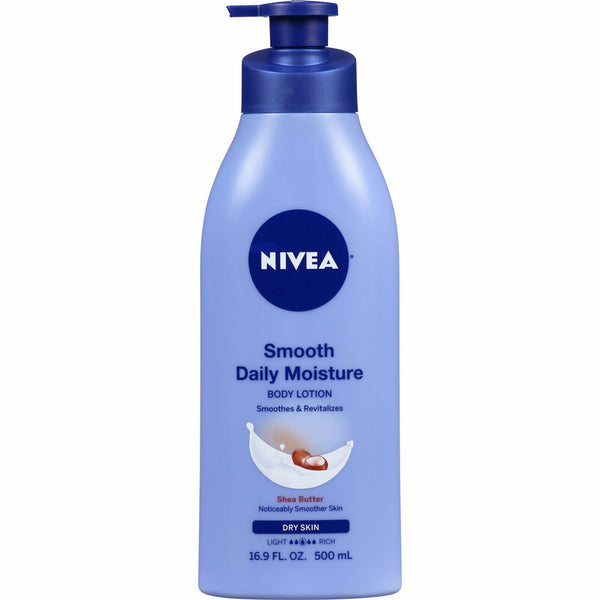 NIVEA Smooth Daily Moisture Body Lotion 16.9 Fluid Ounce