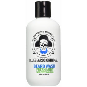 Bluebeards Original Fresh Mint Beard Wash with Peppermint Oil, 8.5 Fl Oz