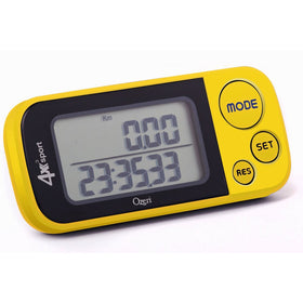 Ozeri 4x3sport Tri-Mode Activity Tracker (Walk, Run, Stair Climb), with Multi-Axis Detection & 30 Day Memory