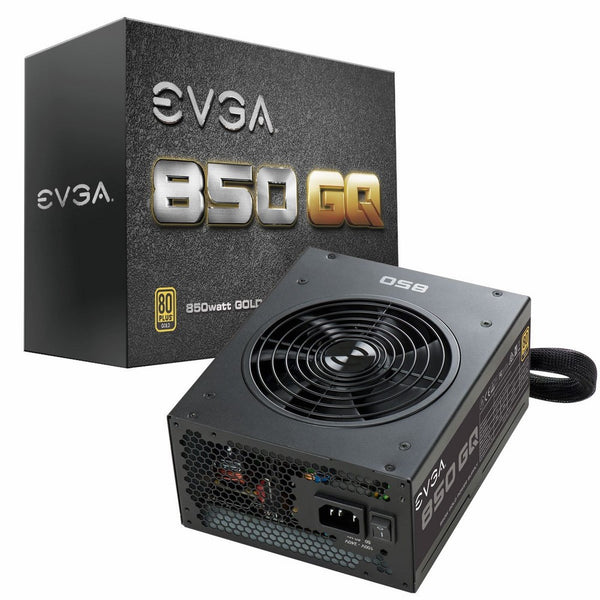 EVGA 850 GQ, 80 GOLD 850W, Semi Modular, ECO Mode, 5 Year Warranty, Power Supply 210-GQ-0850-V1