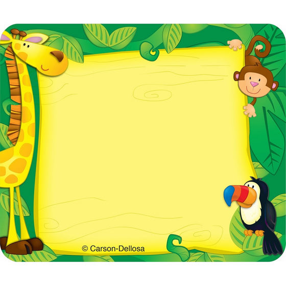 Carson Dellosa Jungle Name Tags (150002)