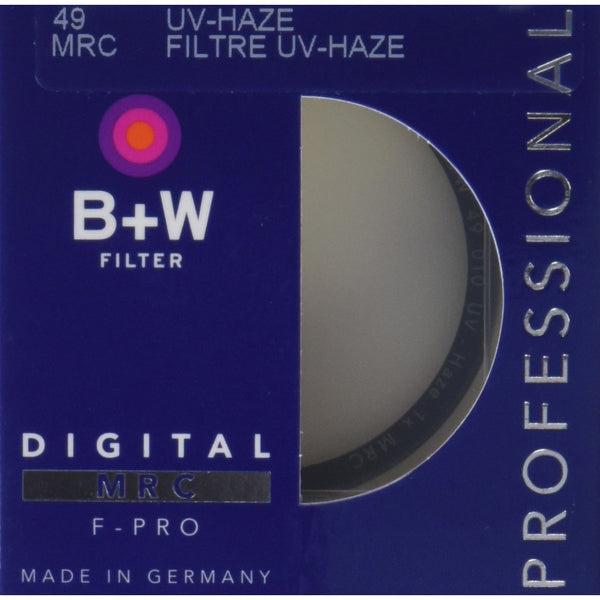 BW 49mm Clear UV Haze with Multi-Resistant Coating (010M)