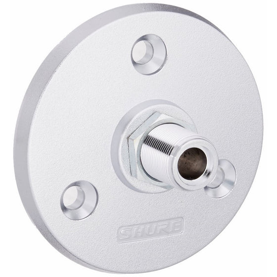 Shure A13HD Mounting Flange, Heavy Duty, Matte Silver