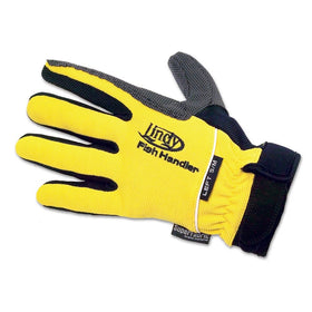 Lindy Fish Handling Glove (Small/Medium, Yellow, Left-hand)