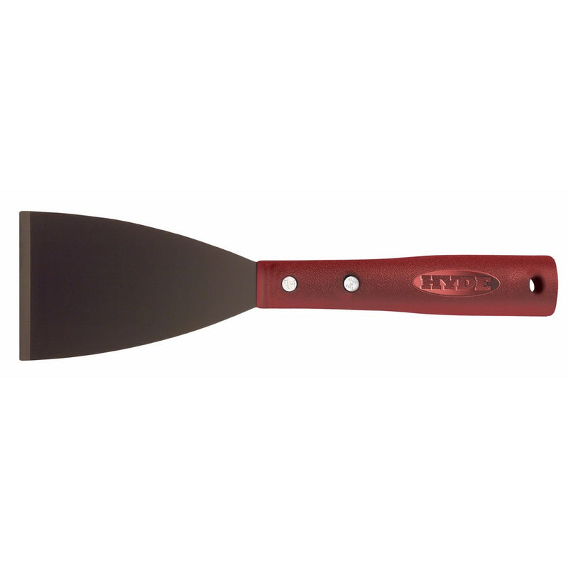 Hyde Tools 12072 3-Inch Flat Extension Pole Chisel Scraper with Acme Handle