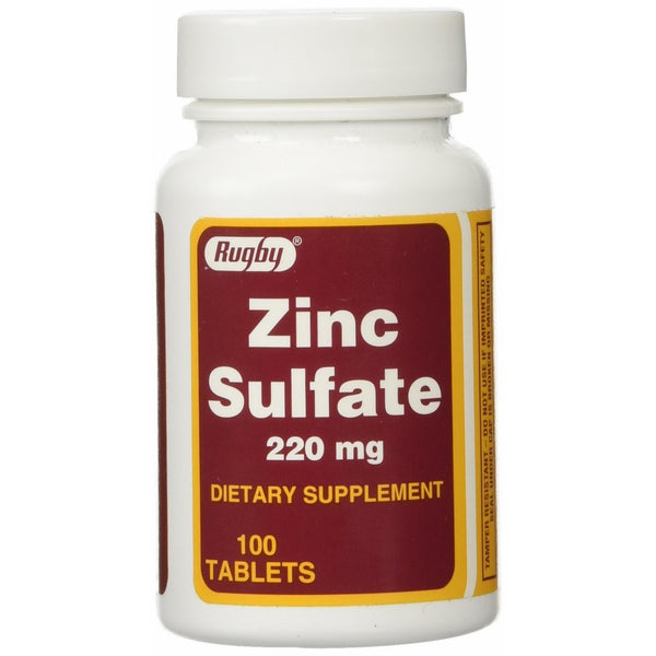 ZINC SULFATE TABS 220MG, 100 Tablet