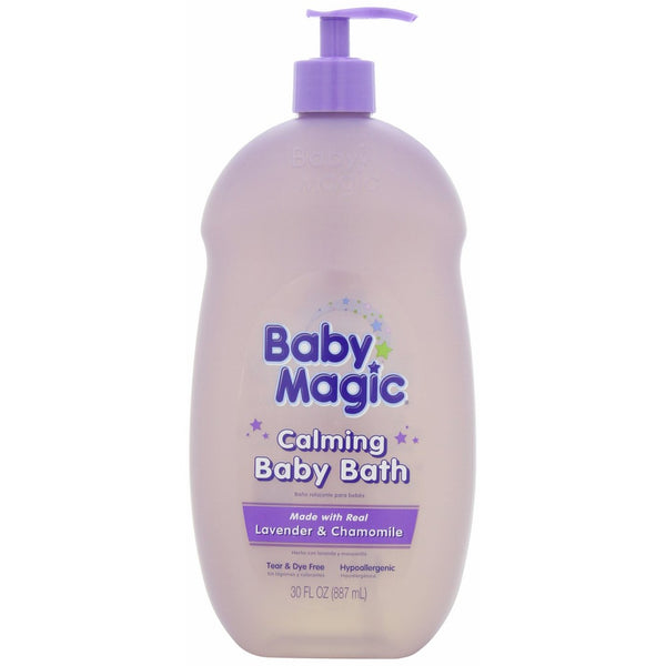 Baby Magic Calming Baby Bath, Lavender and Chamomile, 30 Ounces