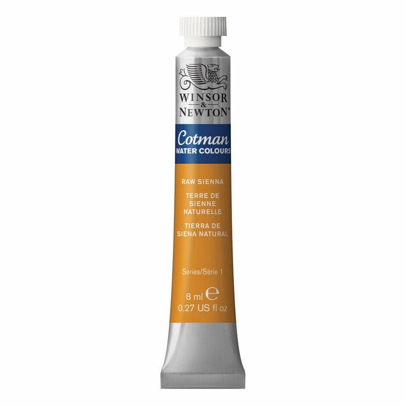 Winsor & Newton Cotman Watercolor Paint 8ml/Tube-Raw Sienna