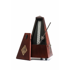WITTNER 811M Metronome System Maelzel with Bell, Mahogany-Colored, Mat Silk