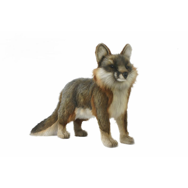 Hansa Fox Plush, Gray