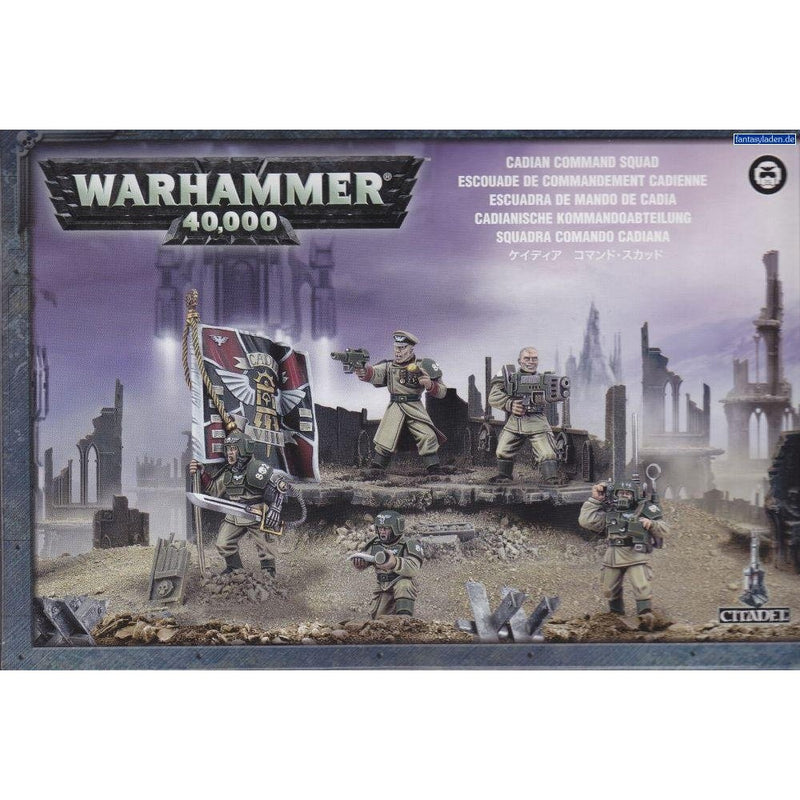 Cadian Command Squad Plastic Warhammer 40K by Games Workshop