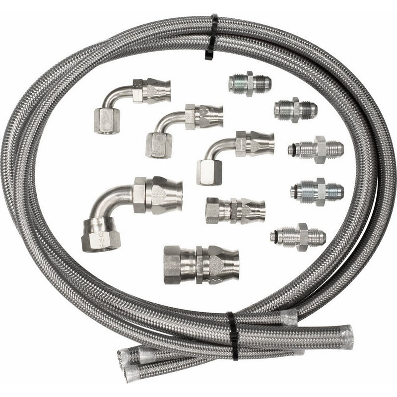 Billet Specialties 77900 Power Steering Hose Kit