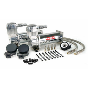 VIAIR 444C 200 PSI Dual Value Pack - Chrome