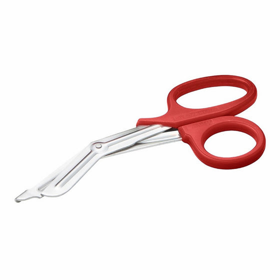 ADC 320 Medicut EMT Shears, Medical Grade, Stainless Steel, Traditional 7.25" Length, Red