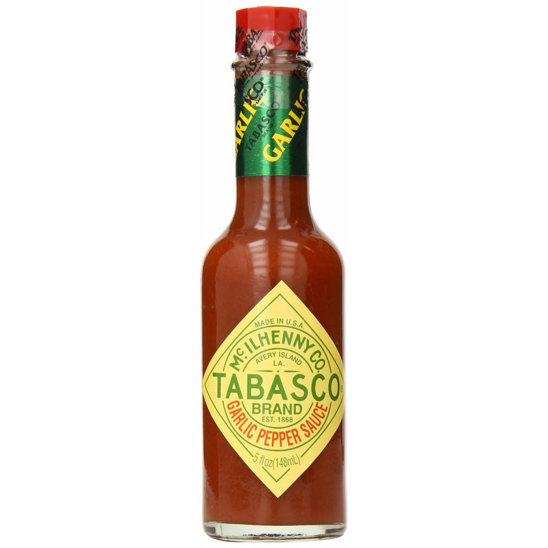 Tabasco Pepper Sauce, Garlic, 5 Ounce