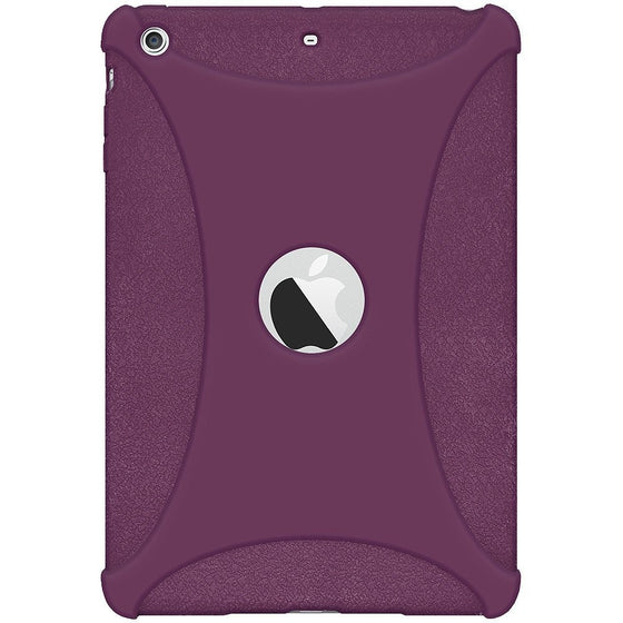 Amzer Soft Silicone Jelly Skin Fit Case Cover for Apple iPad mini - Purple (AMZ94583)