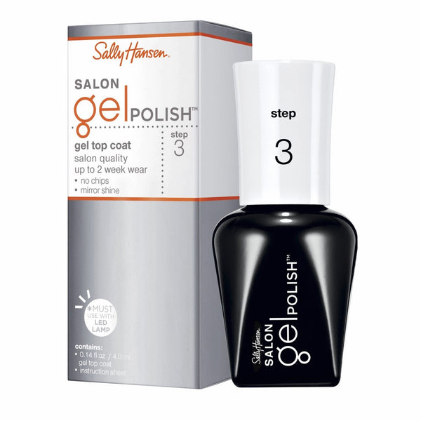 Sally Hansen Salon Pro Gel, Pro-Gel Top Coat, 0.14 Fluid Ounce