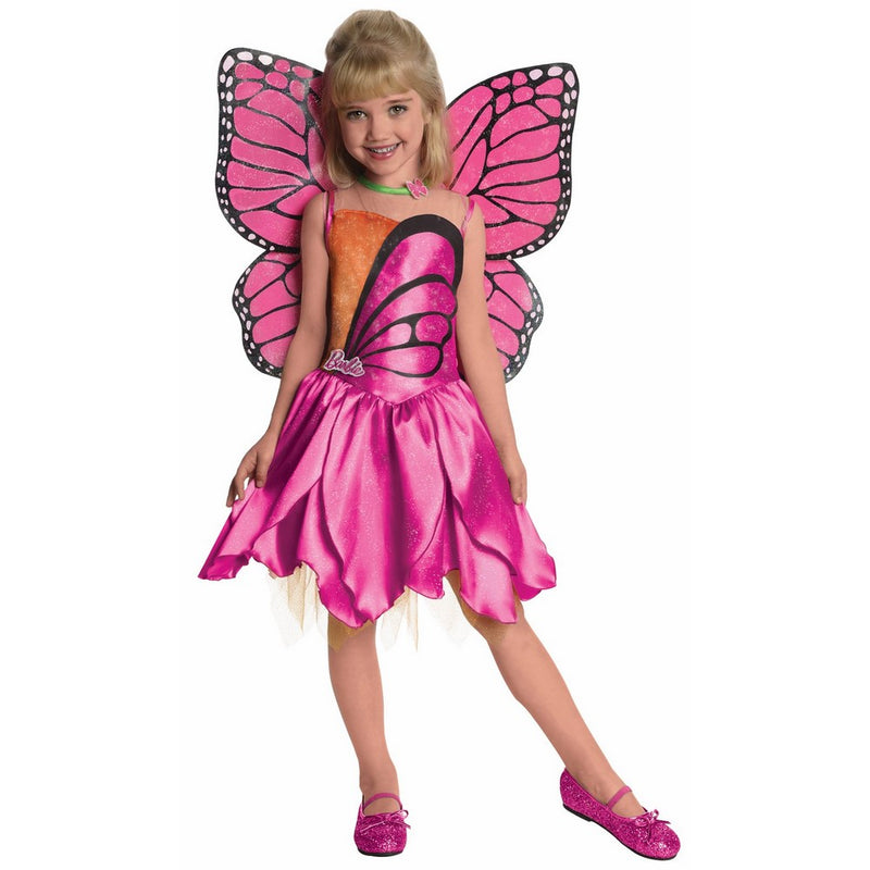 Barbie Fairytopia Mariposa and Her Butterfly Fairy Friends Deluxe Mariposa Costume, Toddler 1-2