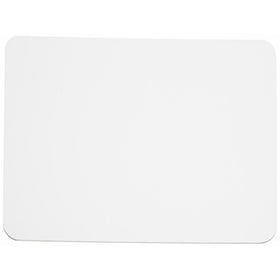 Charles Leonard Dry Erase Lapboard, 9 x 12 Inches, Masonite, One Sided, Plain White, 1 Each (35100)