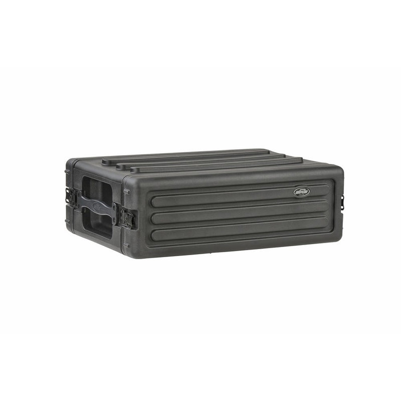 SKB 1SKB-R3S 3U Shallow Roto Rack with Steel Rails Front/Back, 10.5-Inch Deep Rail to Rail