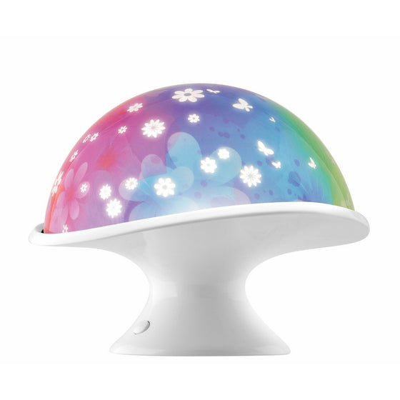 Uncle Milton In My Room Moonlight Mushroom Tabletop Décor Night Light Projector