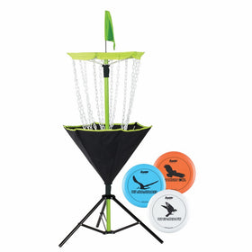 Franklin Sports Disc Golf Target Set - Includes Three Golf Discs and Carrying Bag