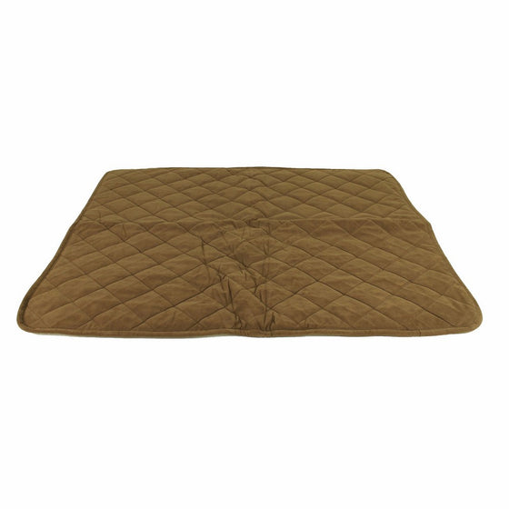 CPC Reversible Sherpa/Quilted Microfiber Throw for Pets, 48-Inch, Chocolate