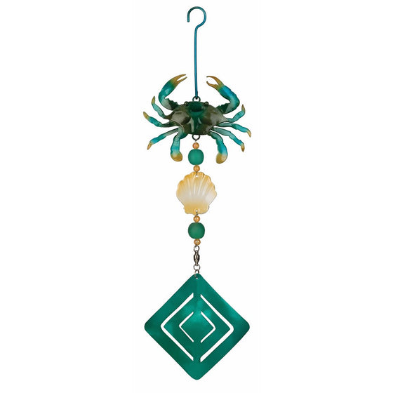 Regal Art & Gift Crab Twirly Garden Hanging Ornament