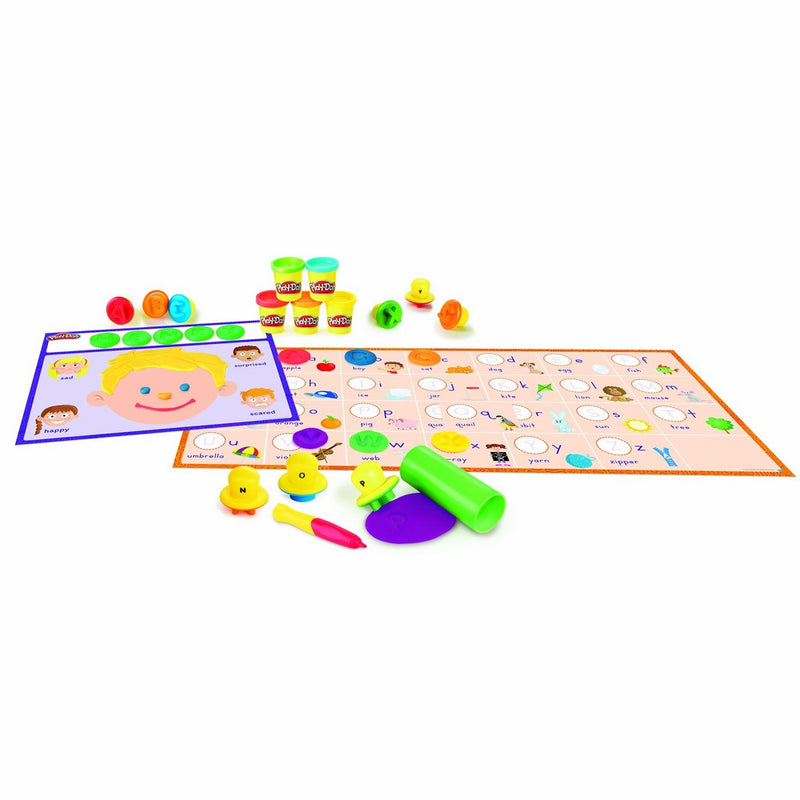 Play-Doh Shape and Learn Letters and Language