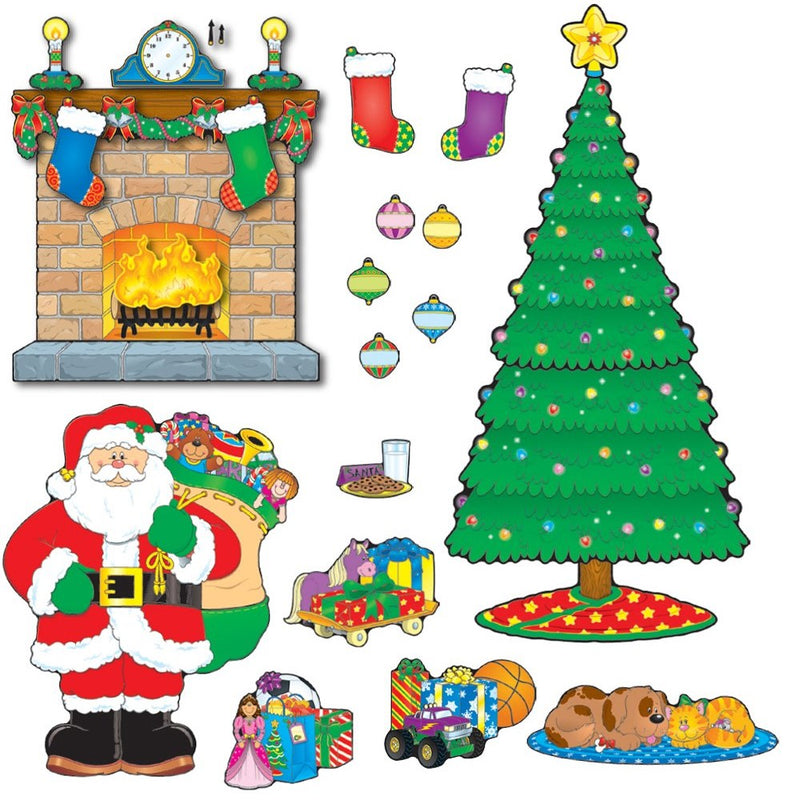 Carson Dellosa Christmas Scene Bulletin Board Set (110062)