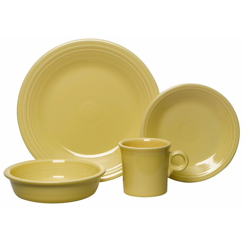 Fiesta 4-Piece Place Setting, Sunflower