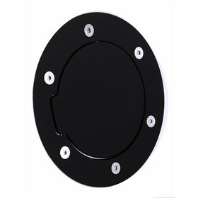 All Sales 6041K Black Billet Aluminum Ring and Fuel Door