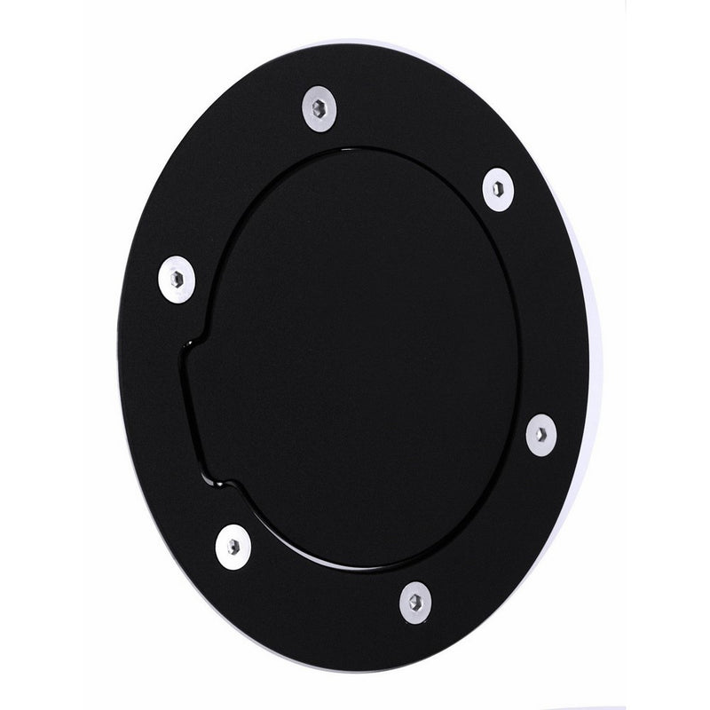All Sales 6041K Black Billet Aluminum Ring and Fuel Door