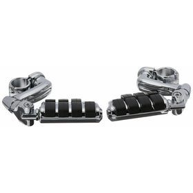 Kuryakyn 4575 Longhorn Offset Dually Pegs with 1-1/4" Magnum Quick Clamp