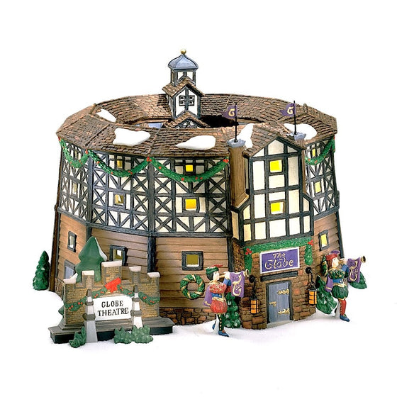 Department 56 "The Old Globe Theatre" Dickens Village