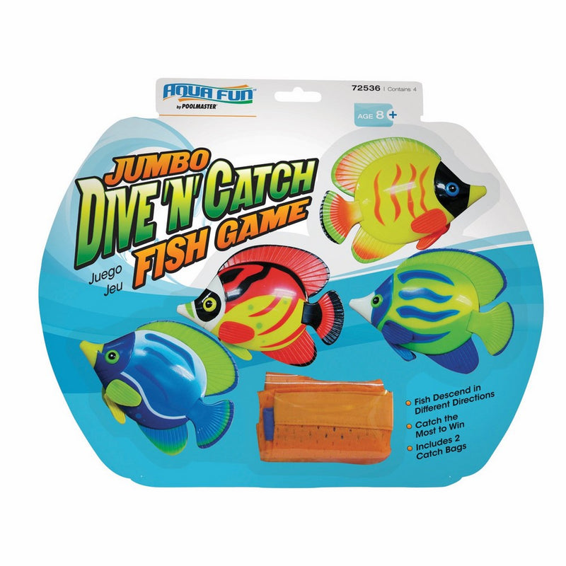 Poolmaster 72536 Jumbo Dive 'N' Catch Fish Game