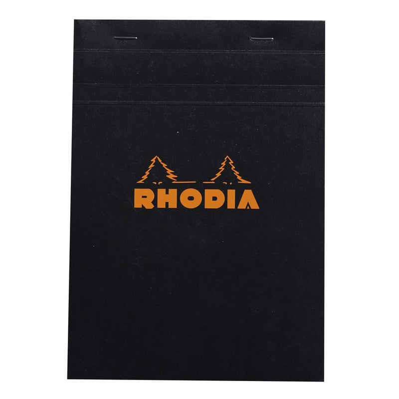 Rhodia Classic French Paper Pads graph 6 in. x 8 1/4 in. black