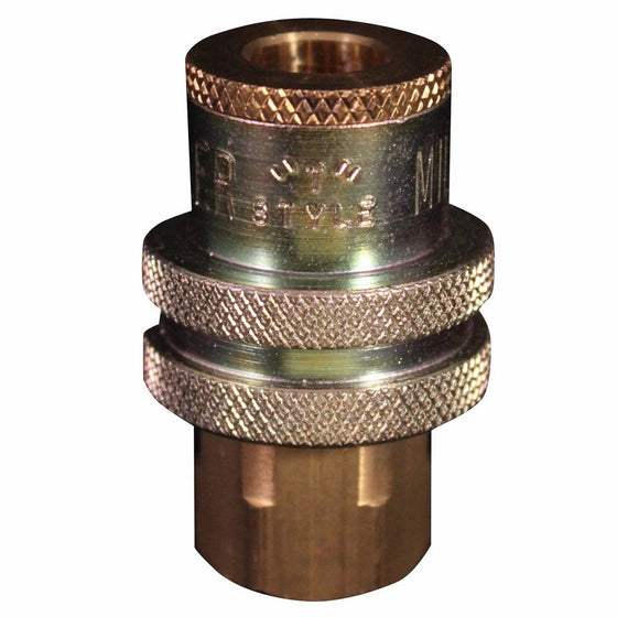 Milton 787 1/4" FNPT T Style Coupler