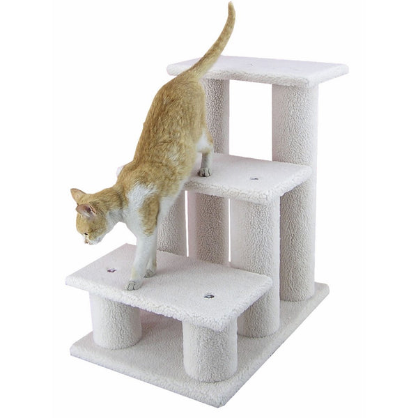 Armarkat Pet Steps, 3-steps, B3001, Ivory